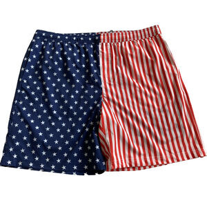 Chubbies 8.5” Ultimate Training Shorts 2XL Flag July Fourth Patriotic Fighter Je